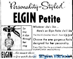 Elgin Petite -1956 